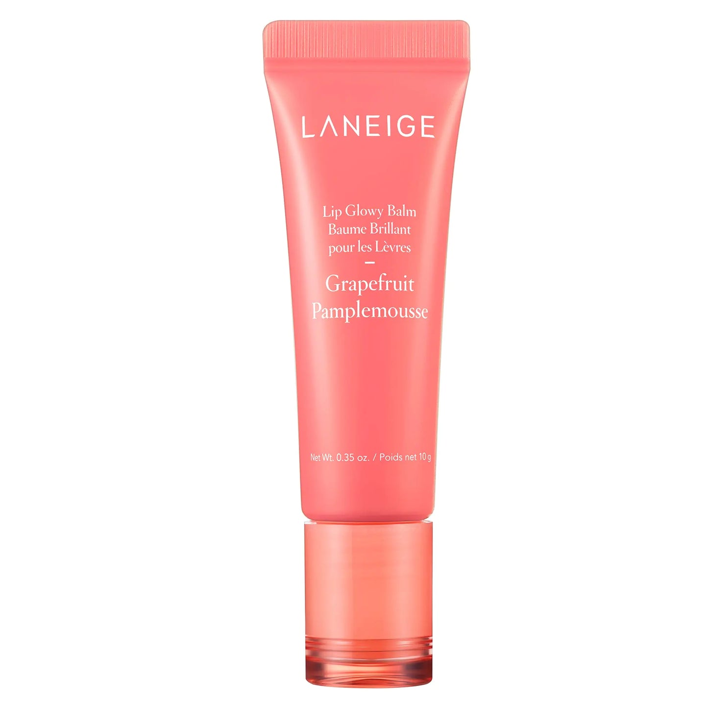 LANEIGE Lip Glowy Balm Grapefruit, Hydrating Moisturize & Tint with Shea Butter