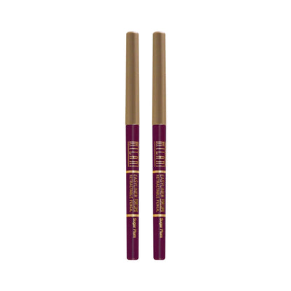 Milani Retractable Lip Liner Pencil – Sugar Plum 01, 2 Pack, Cruelty-Free