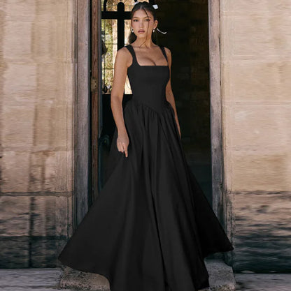 Black Flare Maxi Timeless Gown