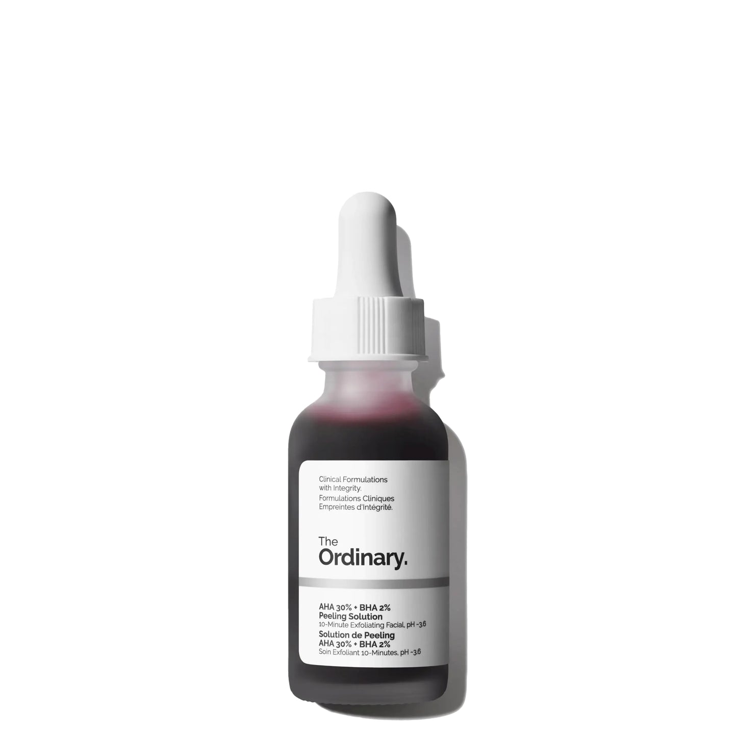 The Ordinary AHA 30% + BHA 2% Peeling Solution, Advanced Exfoliating Peel for Brighter Skin
