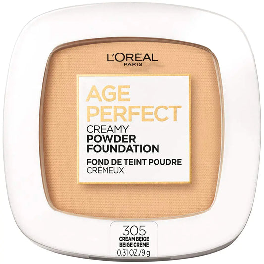 L’Oréal Paris Age Perfect Creamy Powder Foundation, 305 Cream Beige