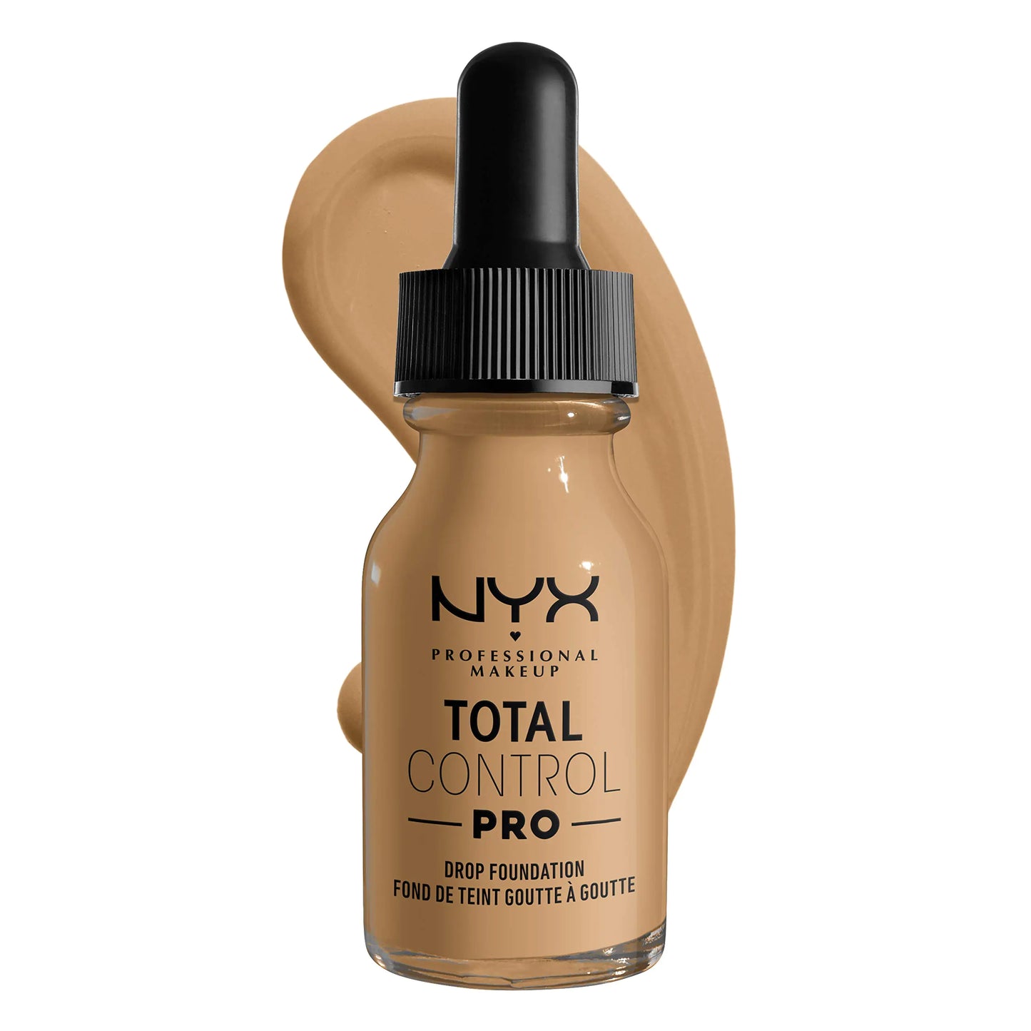 NYX Total Control Pro Drop Foundation – Beige, Buildable Natural Coverage