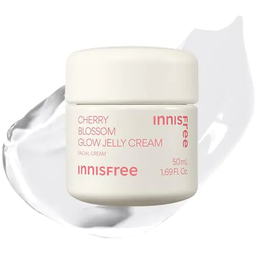 innisfree Cherry Blossom Glow Jelly Cream, Niacinamide Hydrating Moisturizer